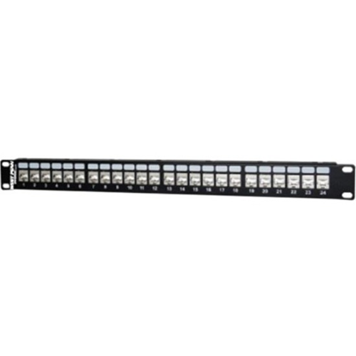 West Penn 24 Port Category 6 Shielded Patch Panel