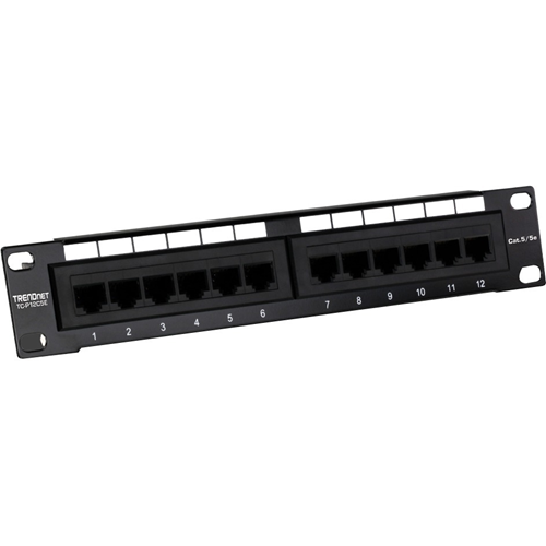 TRENDnet 12-Port Cat. 5e Unshielded Patch Panel