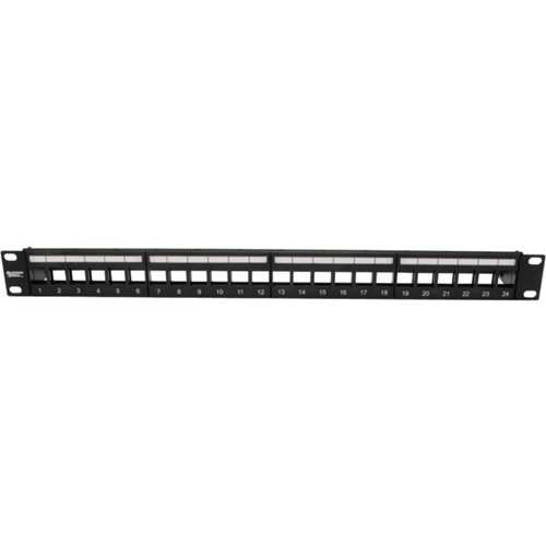 Platinum Tools Unloaded Patch Panel, 24 Port, Unshielded