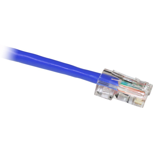 ClearLinks 2FT Cat. 6 550MHZ Blue No Boot Patch Cable