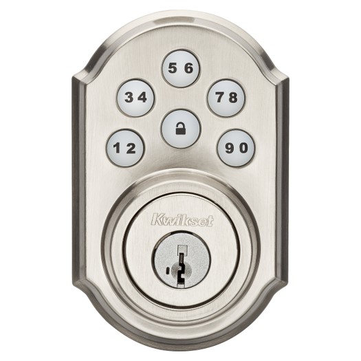 Smartcode Traditional Electronic Deadbolt With Z-Wave Technology