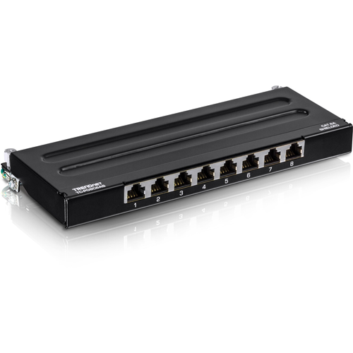 TRENDnet 8-Port Cat6A Shielded Wall