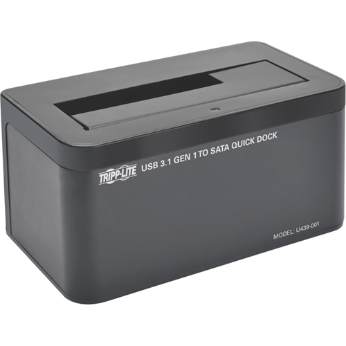 Tripp Lite USB-C to SATA Hard Drive Quick Dock for 2.5in and 3.5in HDD SSD