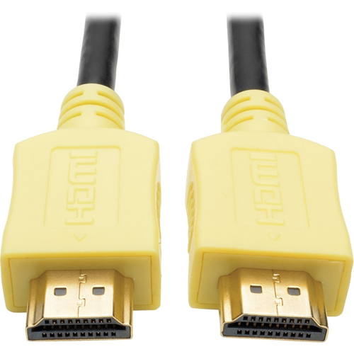 Tripp Lite 6ft Hi-Speed HDMI Cable Digital A/V UHD HDMI 4Kx2K M/M Yellow 6'