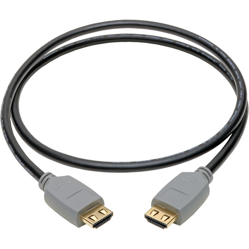 Tripp Lite HDMI 2.0a Cable High-Speed 4:4:4 Color, 4K @ 60Hz M/M Black 3ft