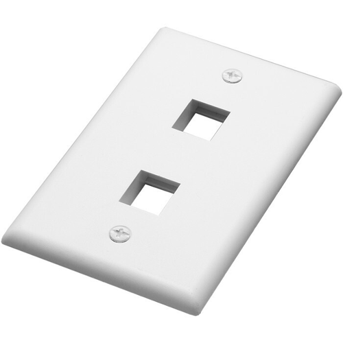 Keystone Wall Plate White Standard 2