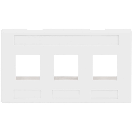 ICC 3-port Furniture Faceplate