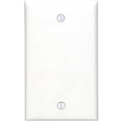 Leviton 80714-000 Single Gang Blank Faceplate