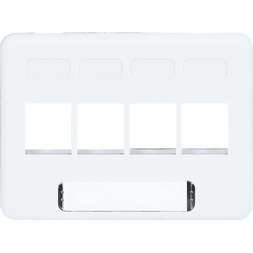 ICC 4-port NEMA Furniture Faceplate