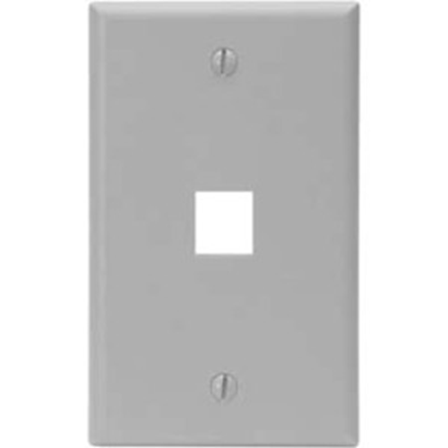 Leviton QuickPort 1 Socket Faceplate