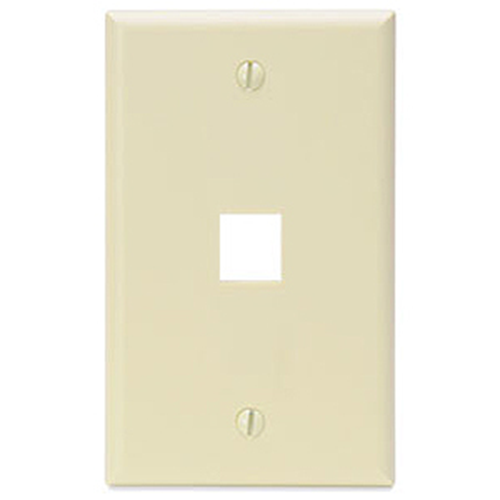 Leviton QuickPort 1 Socket Faceplate