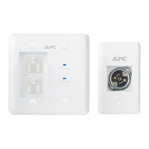 APC by Schneider Electric AV INWALLKIT-WHT In-Wall Power Filter and Connection Kit