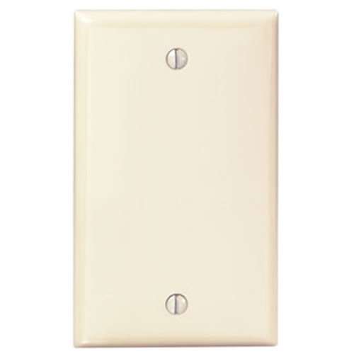 Leviton 80714-00I Single Gang Blank Faceplate