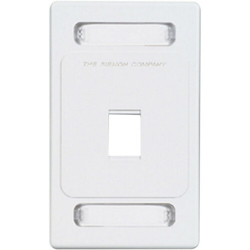 Siemon Single Gang Faceplate for One MAX Module or Z-MAX Shielded Outlets