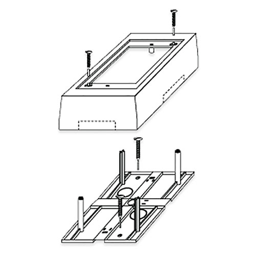 Surface Mount Enclosure Office White