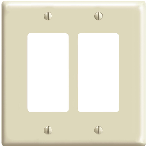 Leviton 80609-00I Decora Style Faceplate