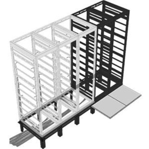 Middle Atlantic RIB-3-MRK-42 Riser Base