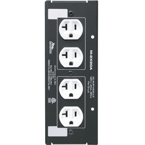 Middle Atlantic MPR Module, 20 A, Double Duplex