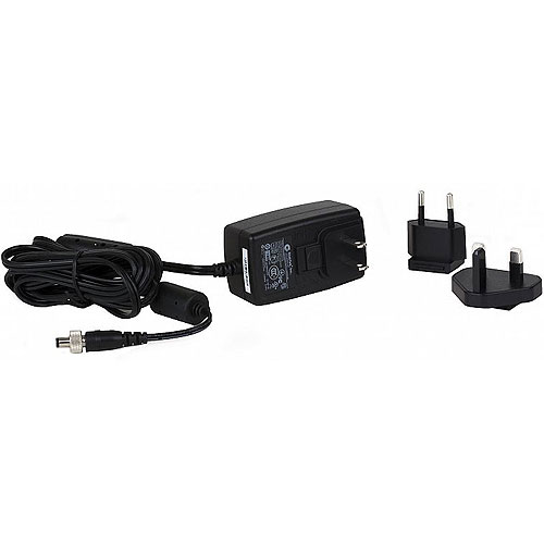 Universal 5VDC/2.6A Power Supply with US/UK/EU Blade (Locking DC Connector)