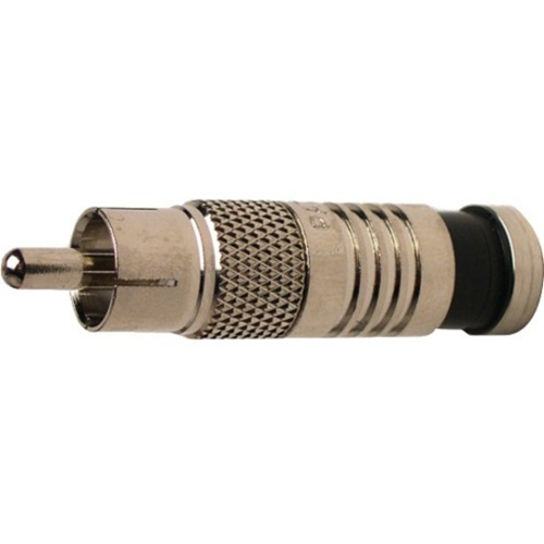 Platinum Tools RCA-Type Nickel SealSmart Coaxial Compression Connectors