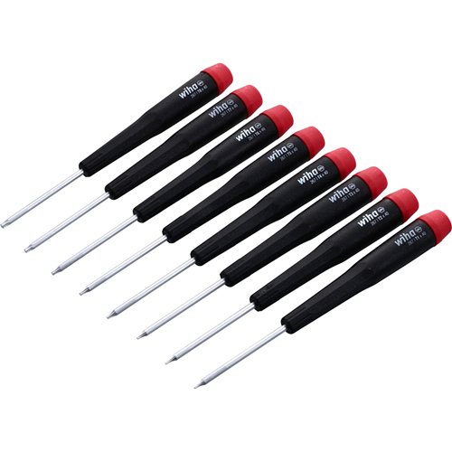 Wiha 8 Piece Precision Torx Screwdriver Set