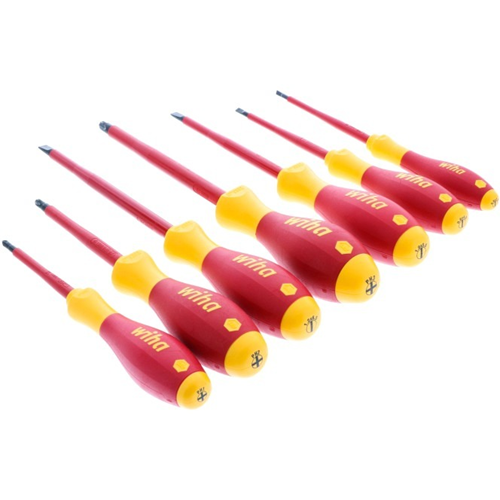 Wiha 7 Piece Insulated SoftFinish Screwdriver Set