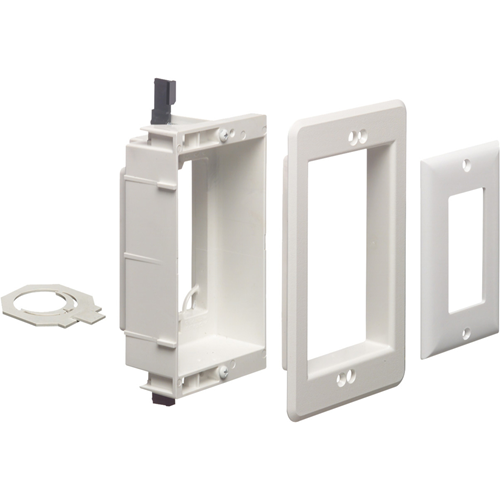 Arlington LVU1W Mounting Bracket - White