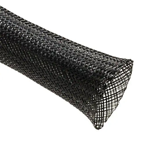 1 Inchclean Cut Flex Tubing -50ft -Black