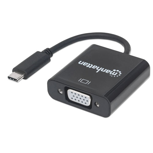 Manhattan Superspeed+ USB-C 3.1 to VGA Converter