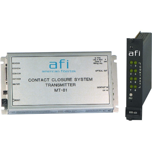 Afi 8 Channel Contact Closure System Non-Latching Relays