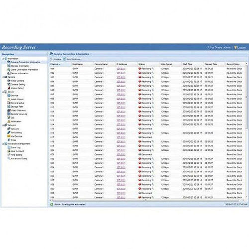 GeoVision GV-Recording Server 3rd Party IP Camera, 64-Channel License