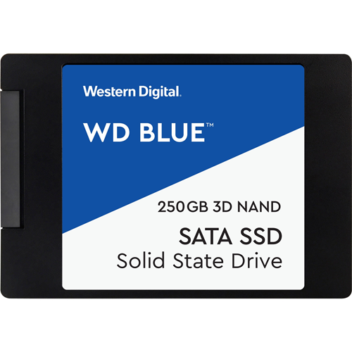 WD Blue 3D NAND 250GB PC SSD - SATA III 6 Gb/s 2.5