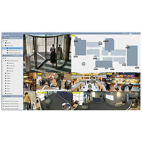 GeoVision Video Management Software for 64CHs Platform with 3rd Party IP Cameras - License - 8 Channel