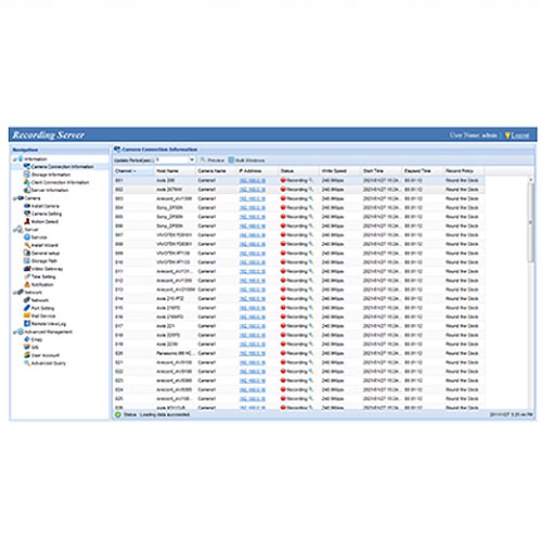 GeoVision GV-Recording Server 3rd Party IP Camera, 16-Channel License