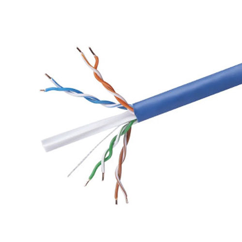 Superior Essex 6B-272-2A Copper Cable, Blue, 23 AWG, Category 6A, U/UTP, Solid 