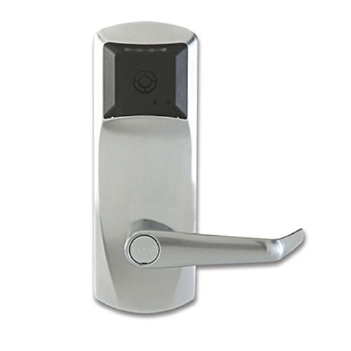 Keyscan E-Plex 7900 Wireless Cylindrical Lock with MIFARE BLE, Door Sensing Input & Dual Handed, Satin Chrome (E79N1151LLKF20626)