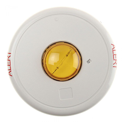 Kidde GCWA-VMHA Genesis Strobe, Selectable High Candela, Amber Lens, “ALERT” Marking, White