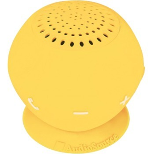 AudioSource Sound pOp 2 Portable Bluetooth Speaker System - 3 W RMS - Yellow