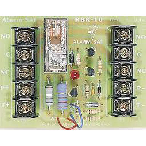 AlarmSaf RBK-124-AC 12/24 AC/DC RELAY with Snap Track