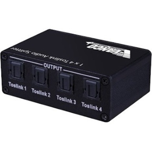 Vanco 1×4 Toslink Audio Splitter