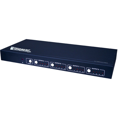 Vanco 4×4 HDMI to Coaxial Matrix Switcher