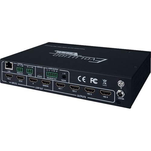 Vanco Expandable 4K 2×4 HDMI Video Wall Processor