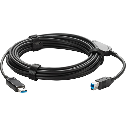 Vaddio USB 3.0 Active Optical Cable Type B to Type A - Plenum Rated