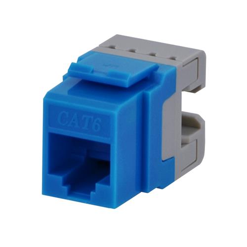 Cat 6 Data Jack Blue 25 Pack