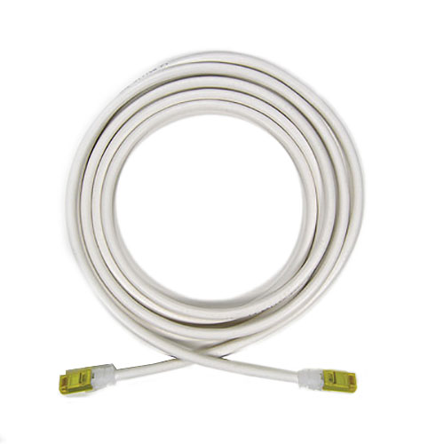 Cord Clarity CAT6a, Mod  5ft, 4p  26awg Pvc, White