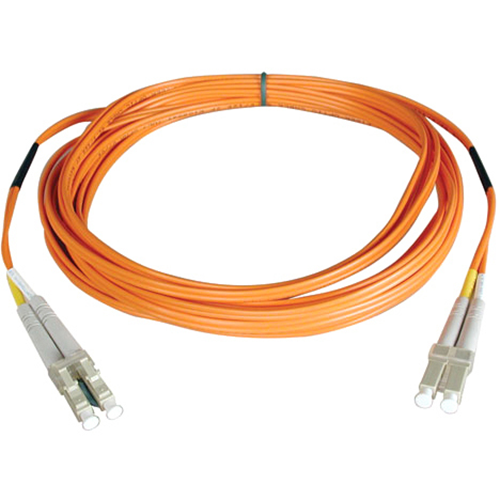 Tripp Lite 30M Duplex Multimode 50/125 Plenum Fiber Optic Patch Cable LC/LC 100' 100ft 30 Meter