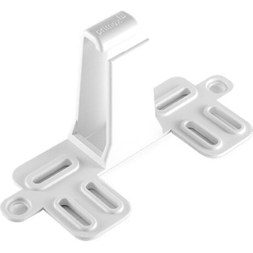 Side Mount Cable Clip, White, 12/Bag