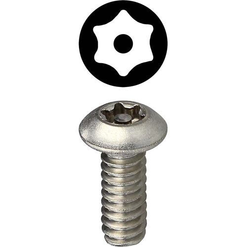 Dottie Star Pin Tamper Proof MachINE Screws Stainless Steel - PC 6680