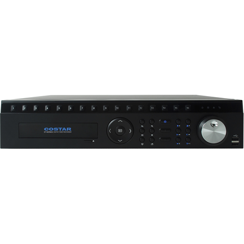 Costar 16 Channel HD over Coax Digital Video Recorder - 16 TB HDD