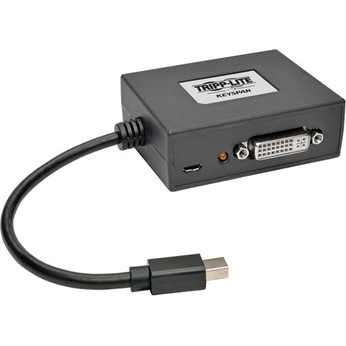 Tripp Lite 2-Port Mini DisplayPort to DVI Multi Stream Transport Hub 1080p